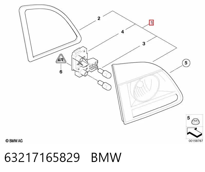 63217165829 BMW