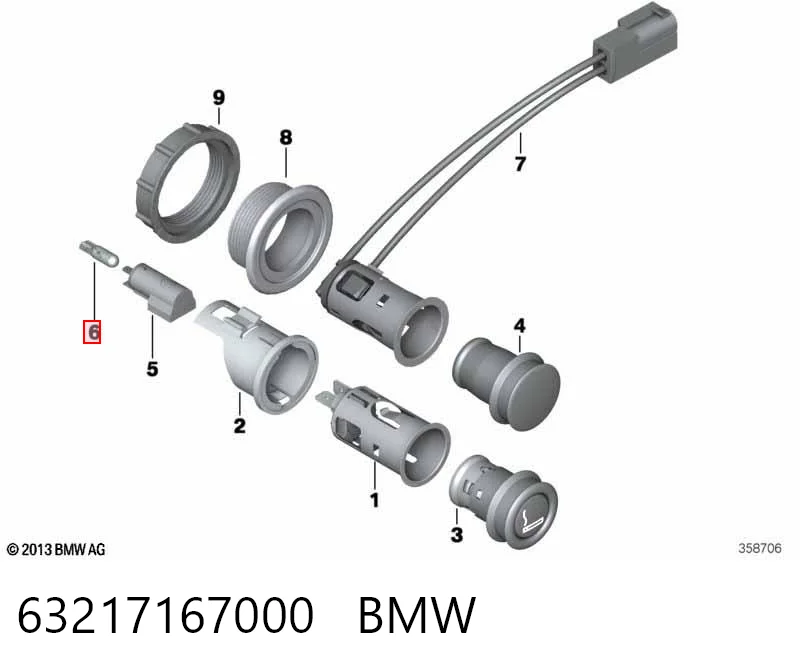 63217167000 BMW 