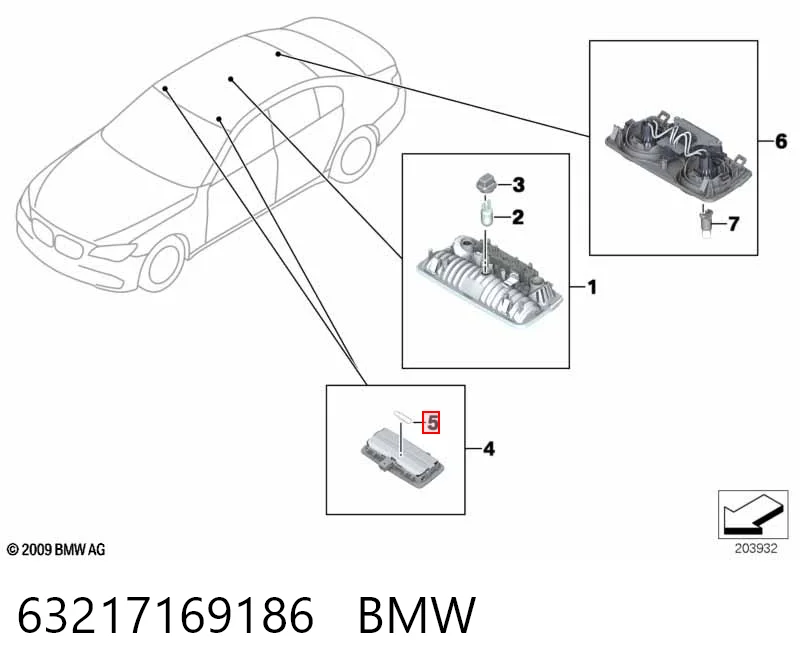 63217169186 BMW