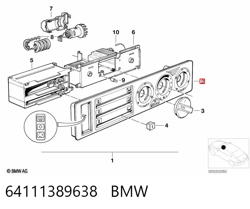 64111389638 BMW