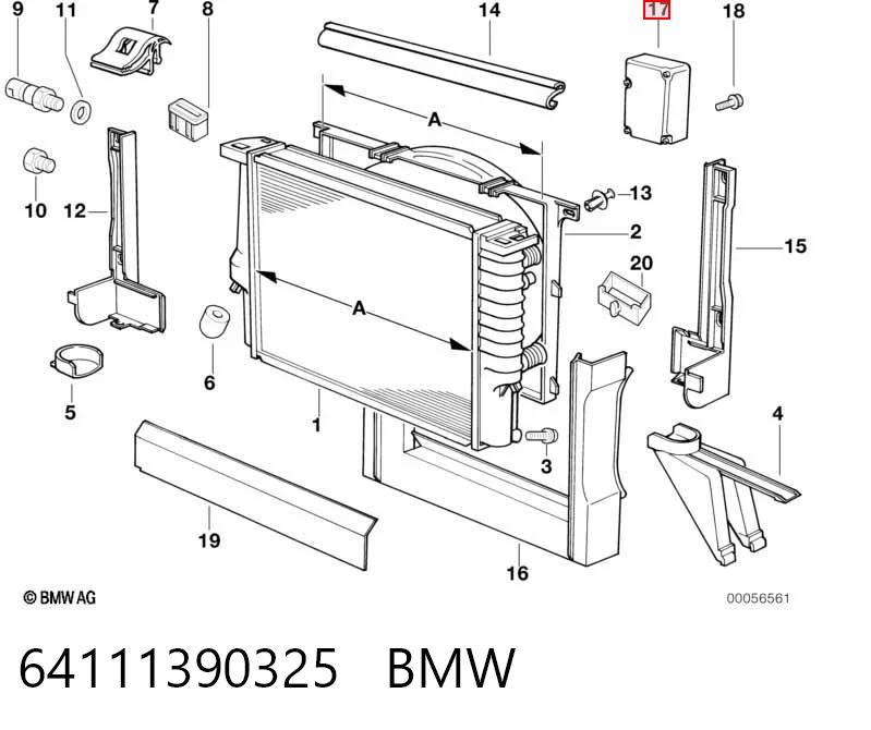 64111390325 BMW