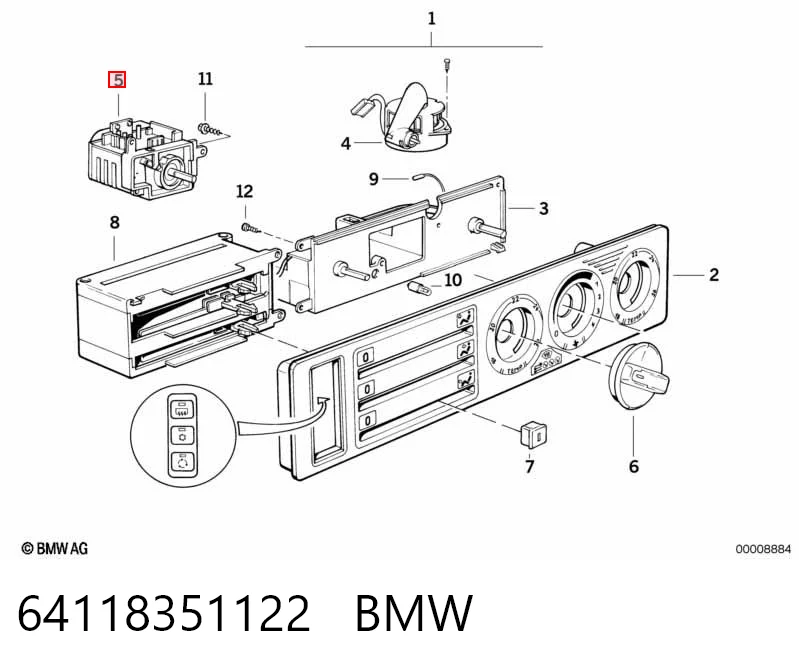 64118351122 BMW