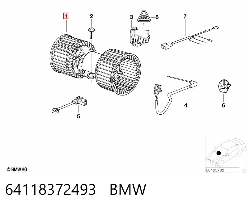 64118372493 BMW