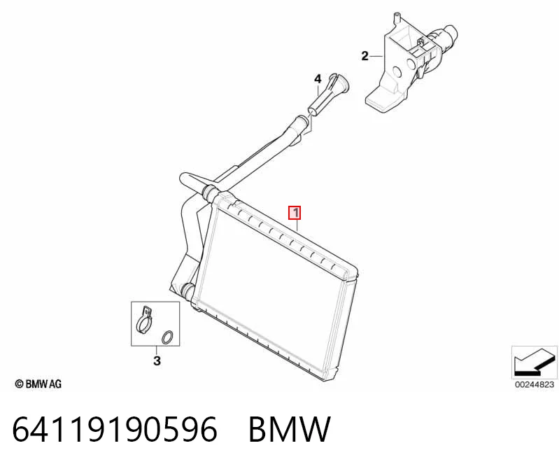 64119190596 BMW