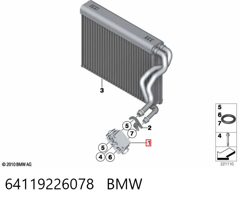 64119226078 BMW
