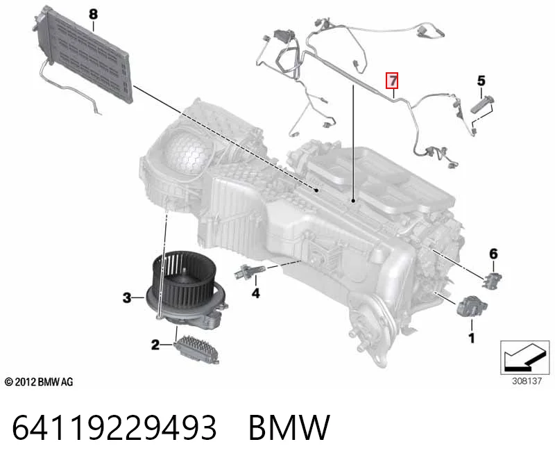64119229493 BMW
