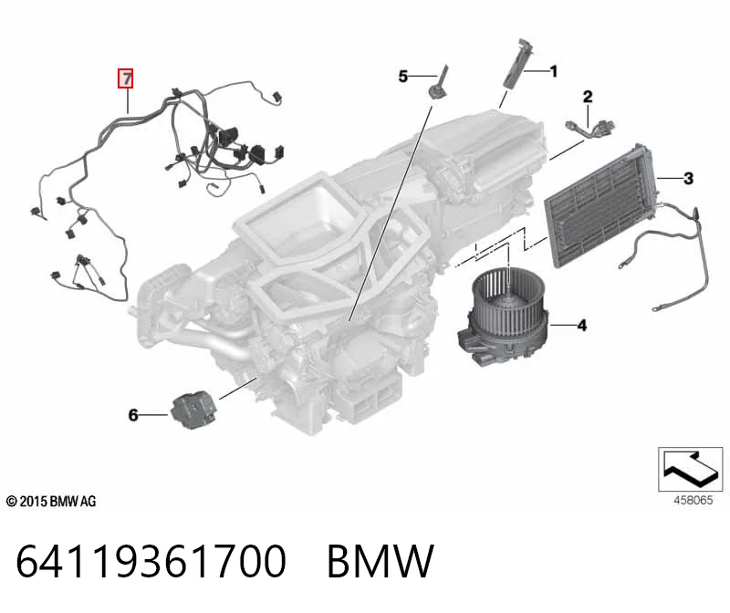 64119361700 BMW