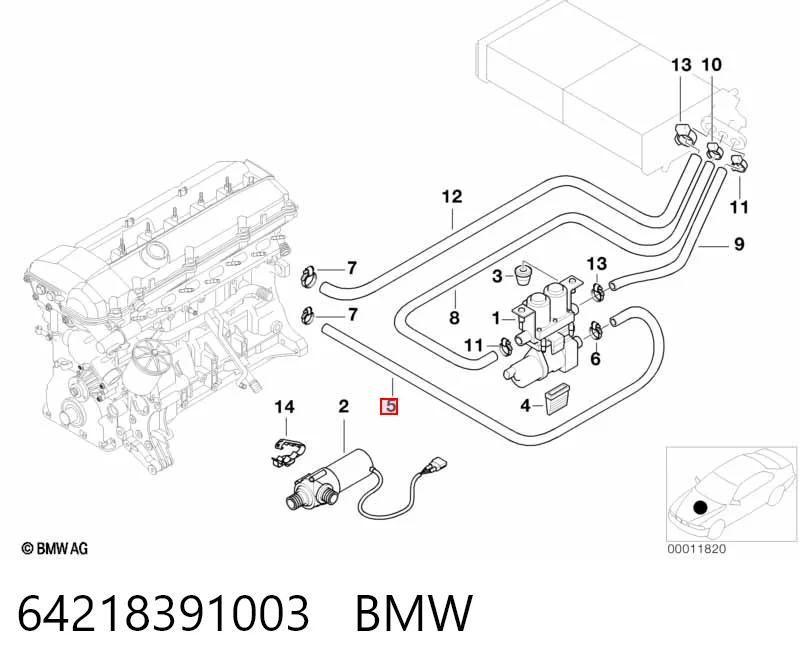 64218391003 BMW