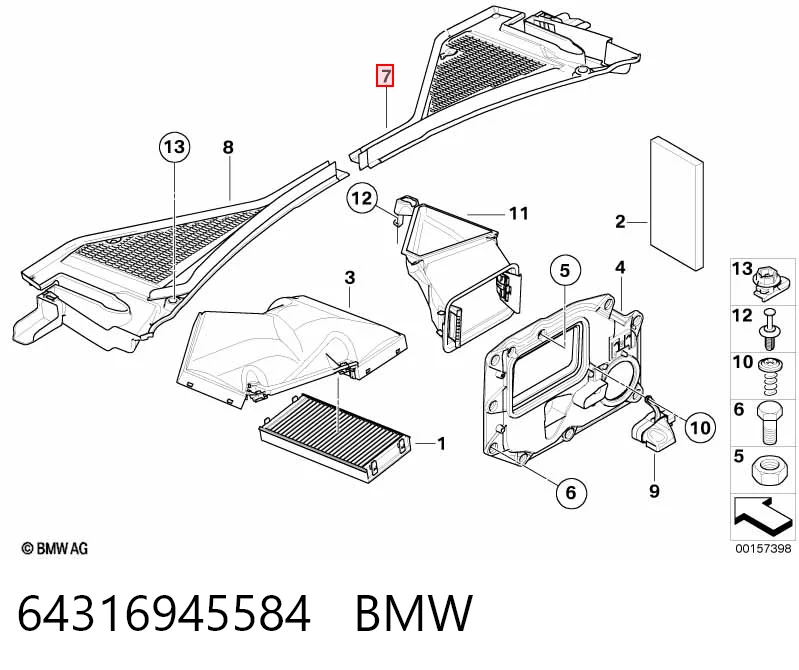 64316945584 BMW