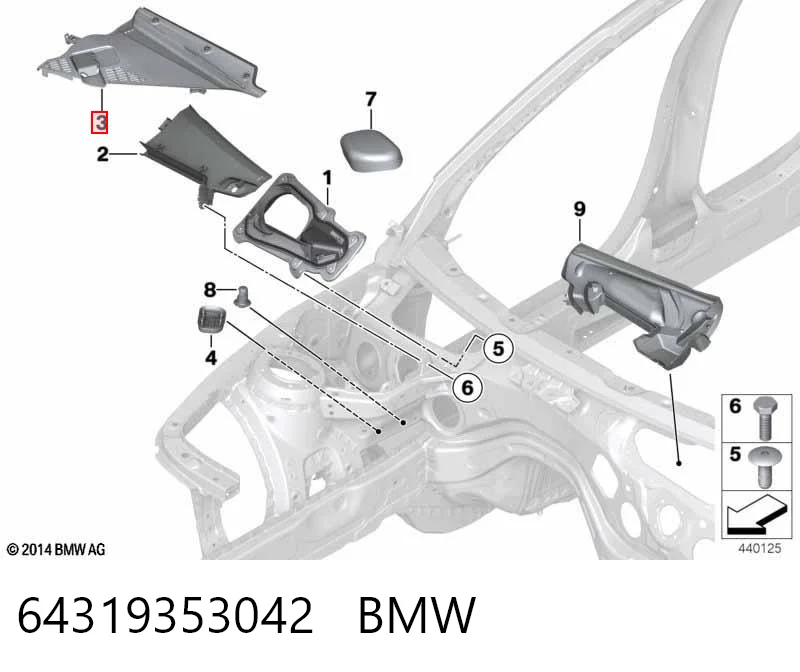 64319353042 BMW