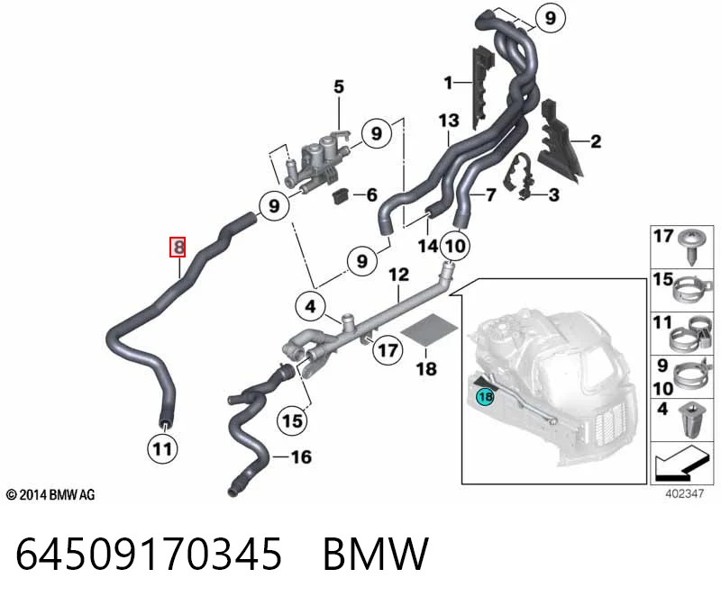 64509170345 BMW