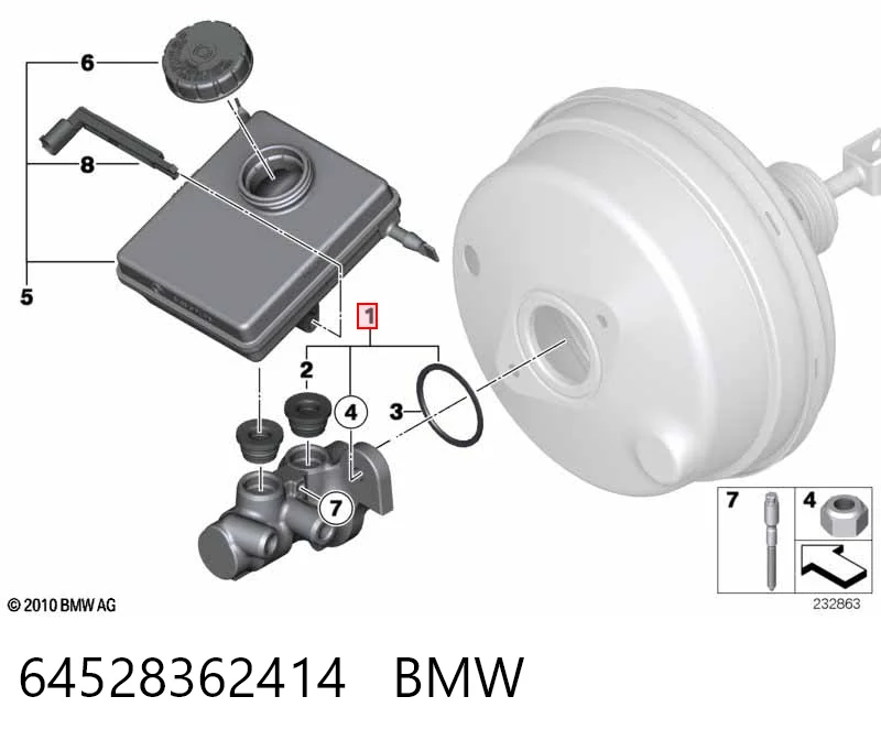 64528362414 BMW Compressor de aparelho de ar condicionado
