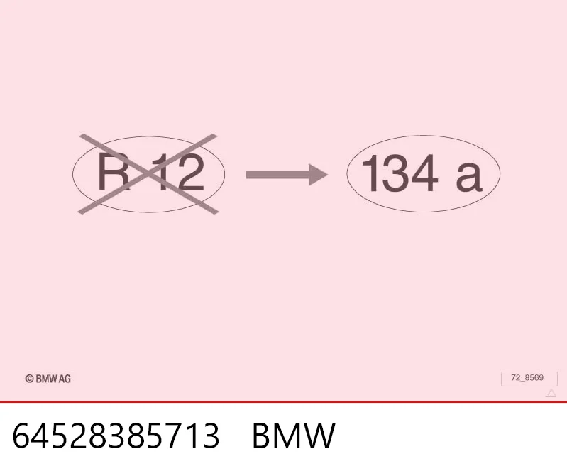 64528385713 BMW Compressor de aparelho de ar condicionado