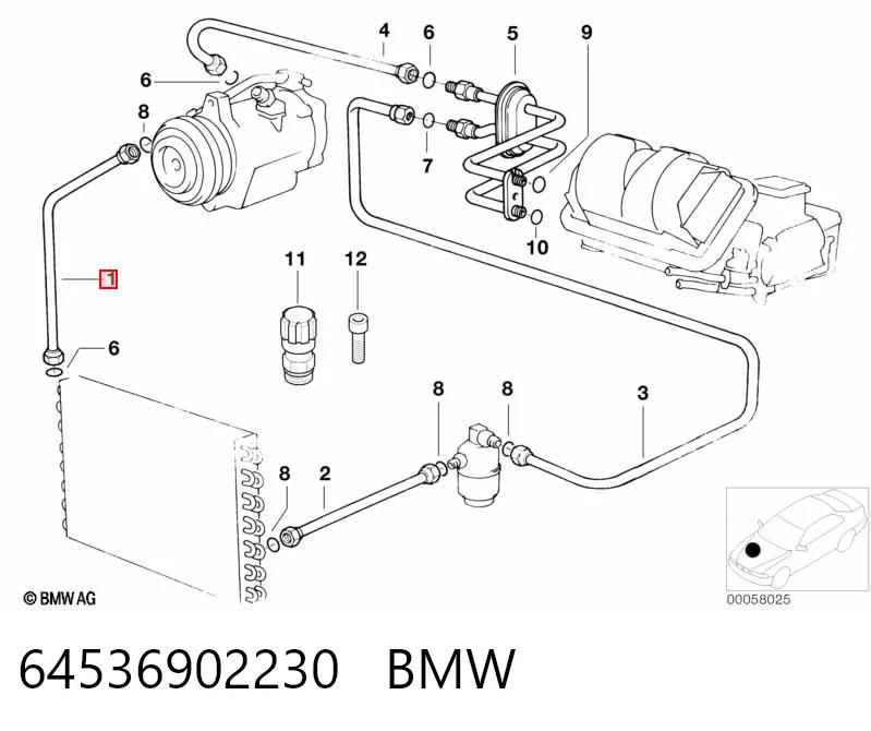 64536902230 BMW