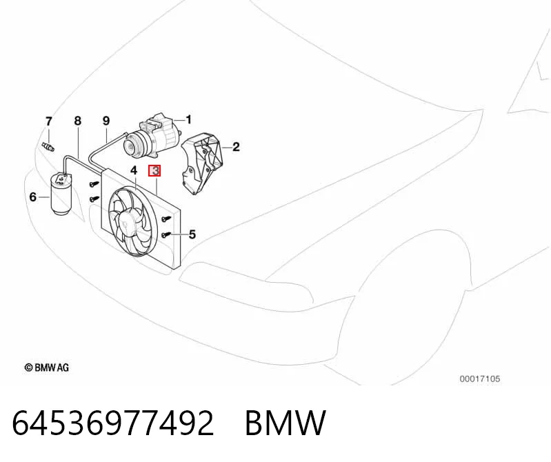 64536977492 BMW