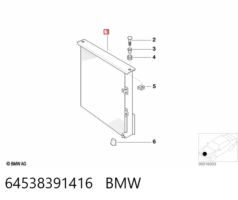 64538391416 BMW