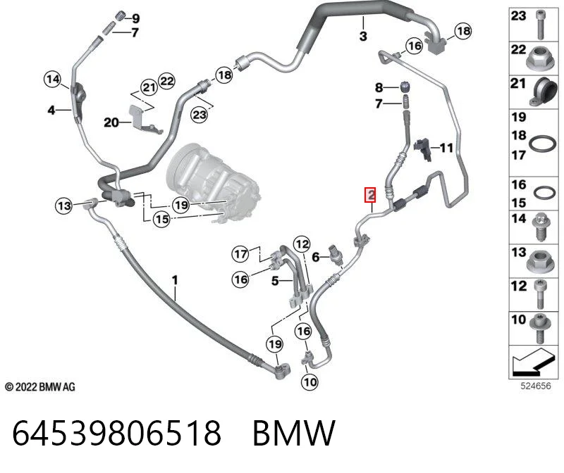 64539806518 BMW