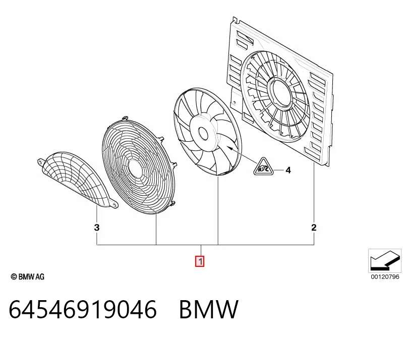 Compre CFF615000P Mahle Original Ventilador elétrico de aparelho de ar condicionado montado (motor + roda de aletas)