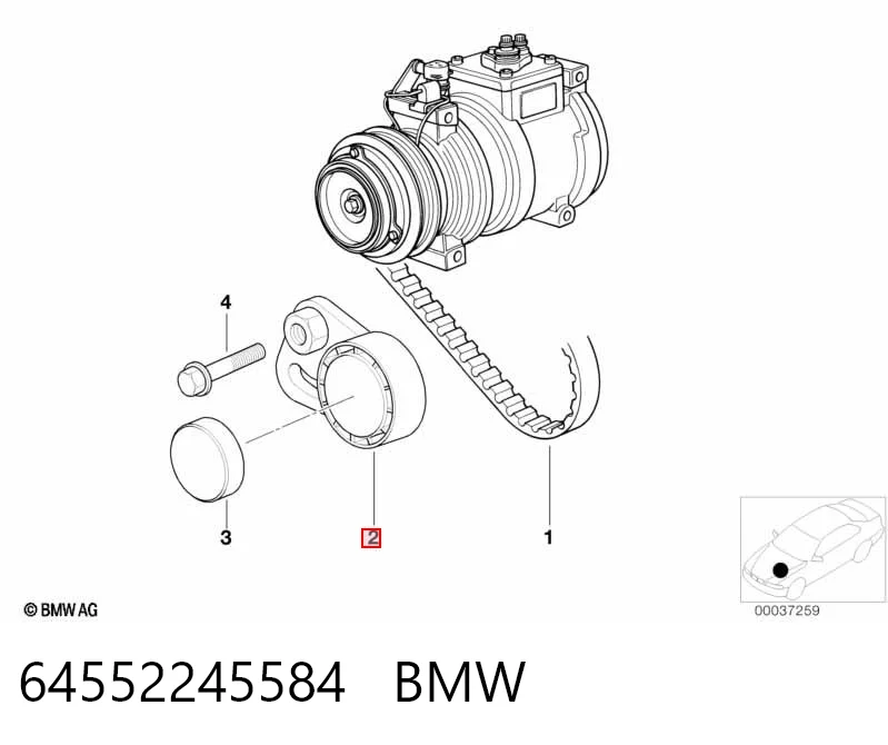 64552245584 BMW