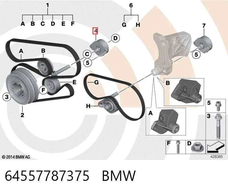 64557787375 BMW