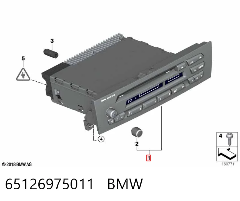 Aparelhagem de som (rádio AM/FM) para BMW 3  E90