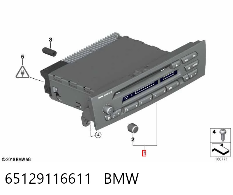 Aparelhagem de som (rádio AM/FM) BMW 3  E90