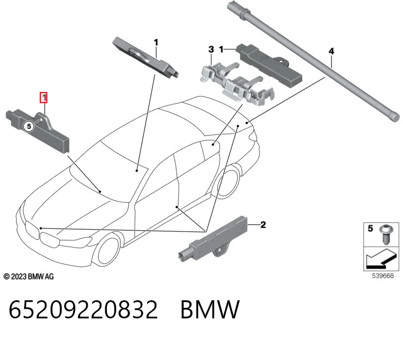 65209220832 BMW
