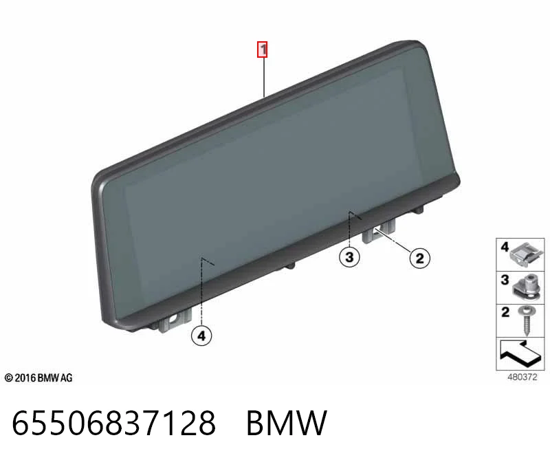 Mostrador multifuncional BMW 1 F20 ao melhor preço