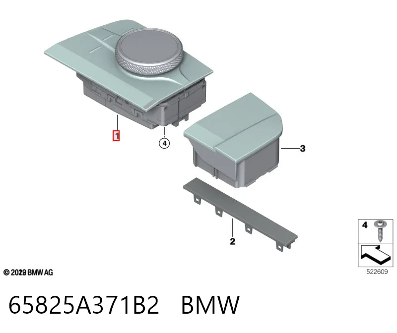 65825A371B2 BMW Joystick multifuncional de controlo
