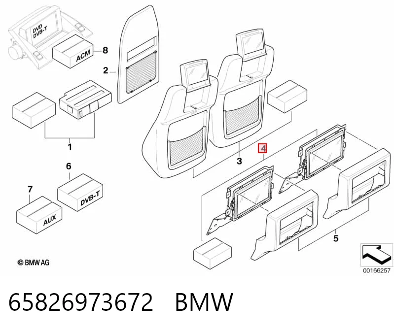  Mostrador multifuncional BMW 3 coupé (E92) (2005 - 2013) 