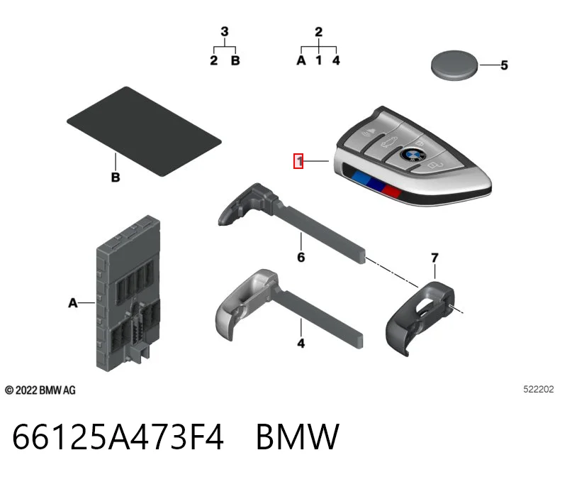 66125A473F4 BMW