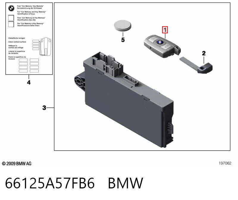 66125A57FB6 BMW