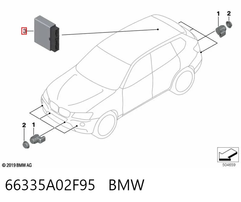 66335A02F95 BMW