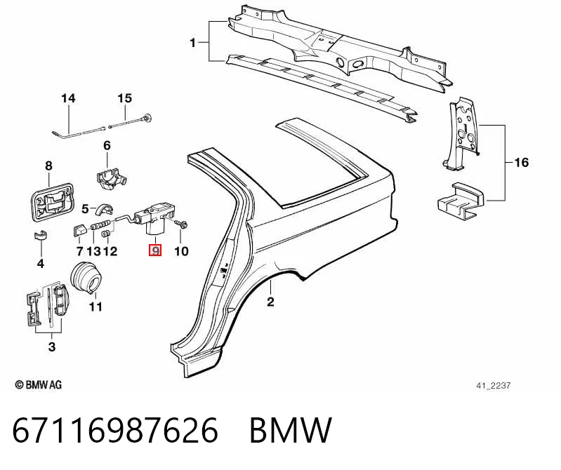 67116987626 BMW