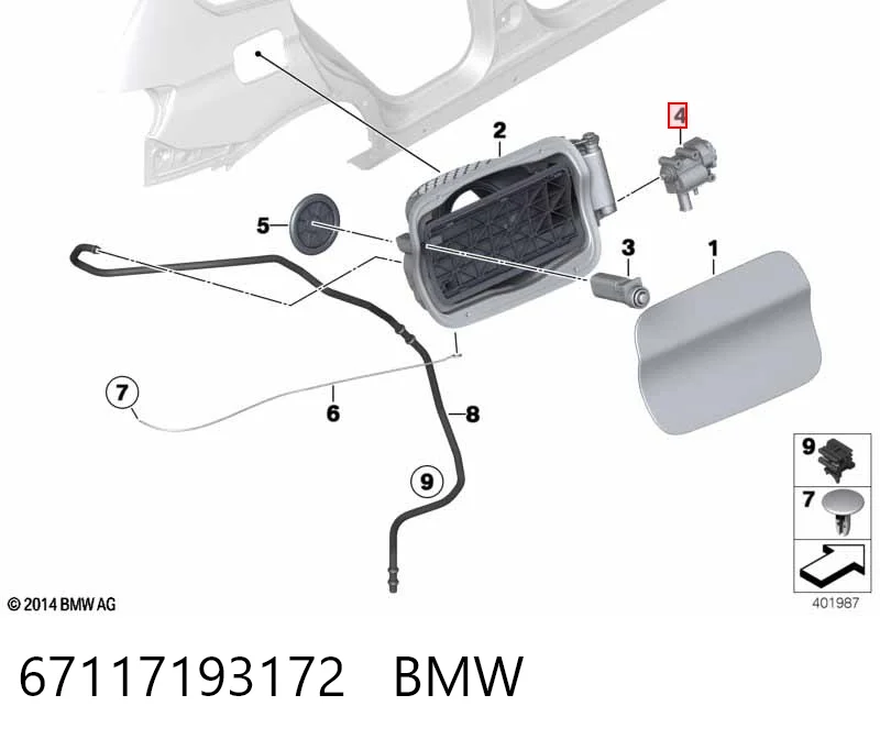 67117193172 BMW