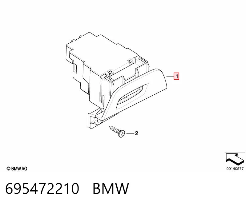 Fecho de ignição para BMW 3  E90