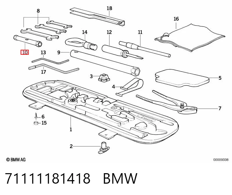 71111181418 BMW