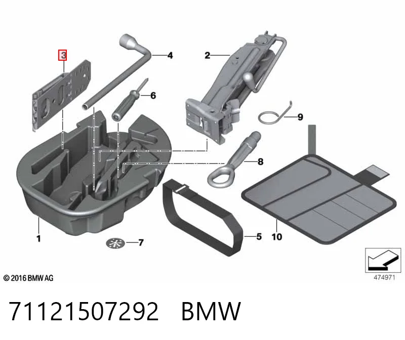 71121507292 BMW