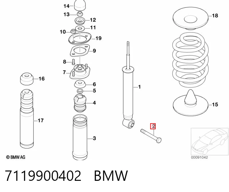 7119900402 BMW