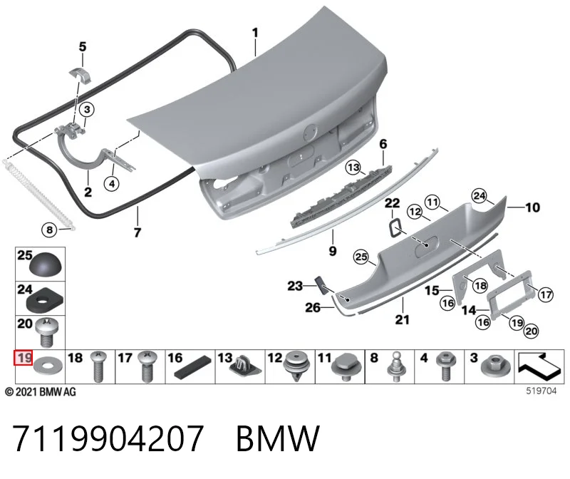 7119904207 BMW
