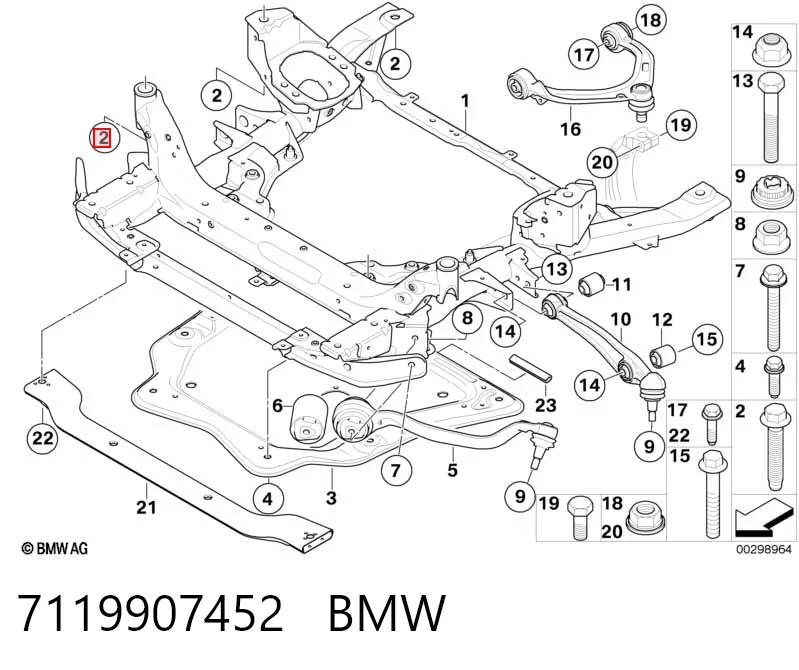 7119907452 BMW