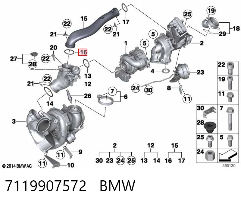 7119907572 BMW