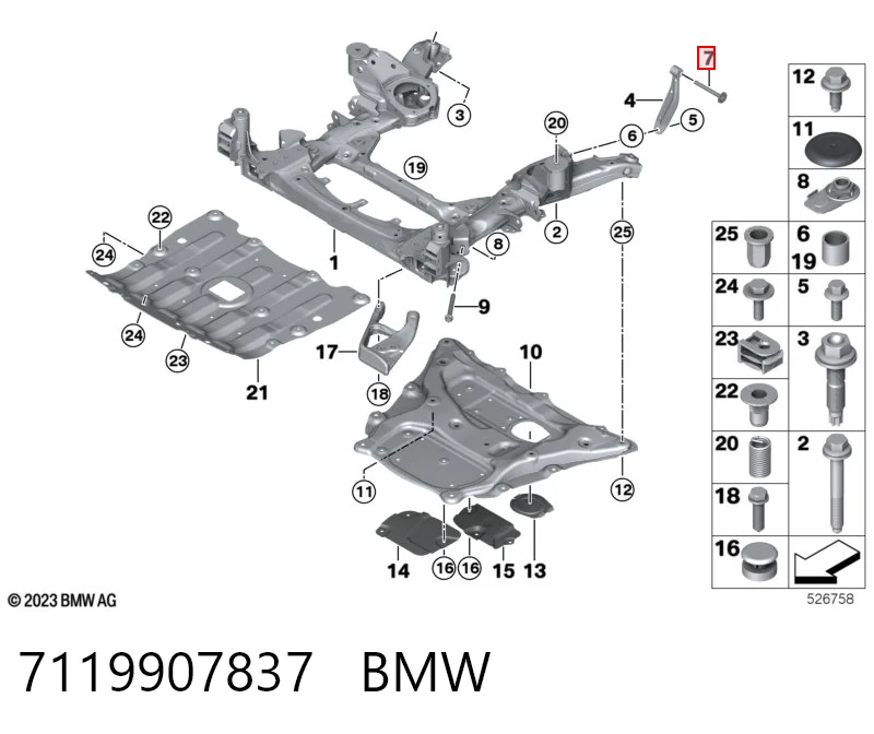 7119907837 BMW