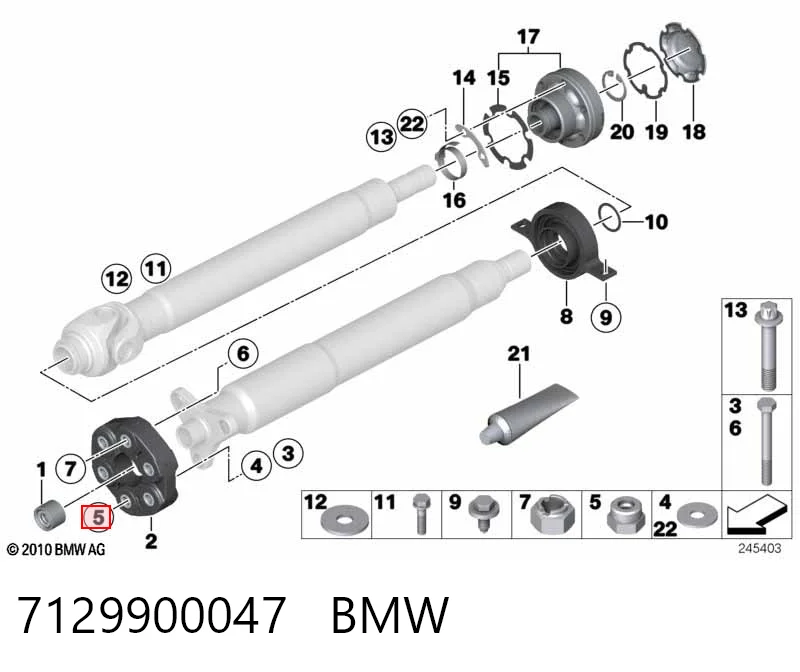 7129900047 BMW