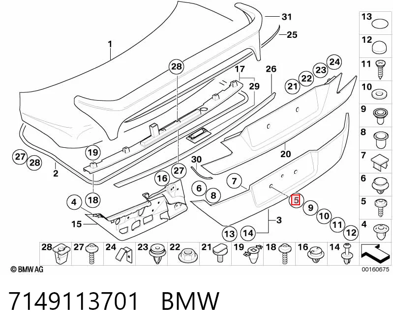 7149113701 BMW