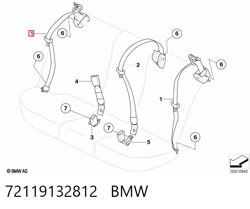 72119132812 BMW