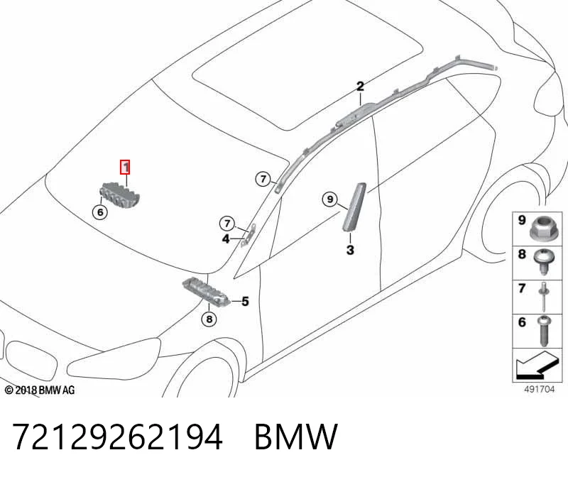 72129262194 BMW