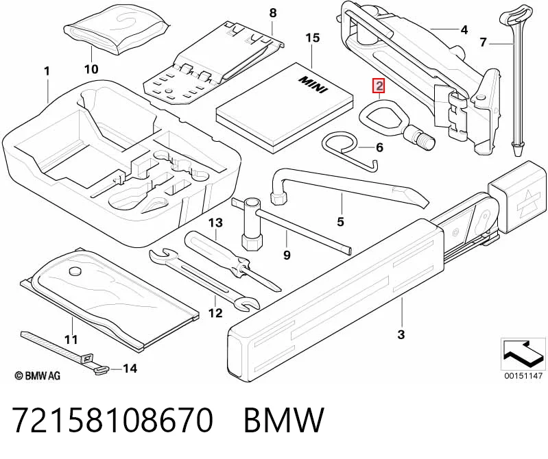  Gancho de reboque BMW 3 sedan (E46) (1998 - 2005) 
