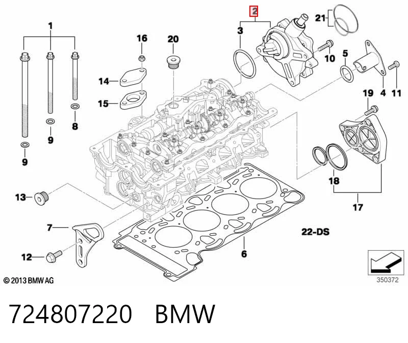 724807220 BMW Bomba a vácuo
