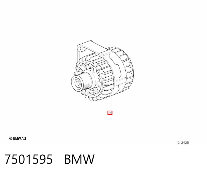 7501595 BMW Gerador